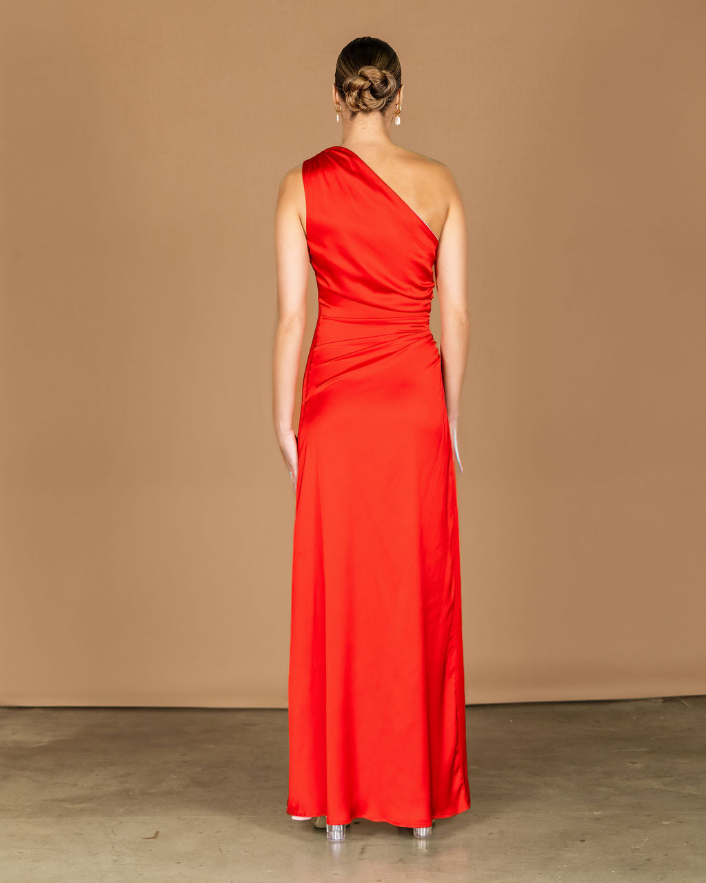 Ocean & Pearl red and pink reversible dress