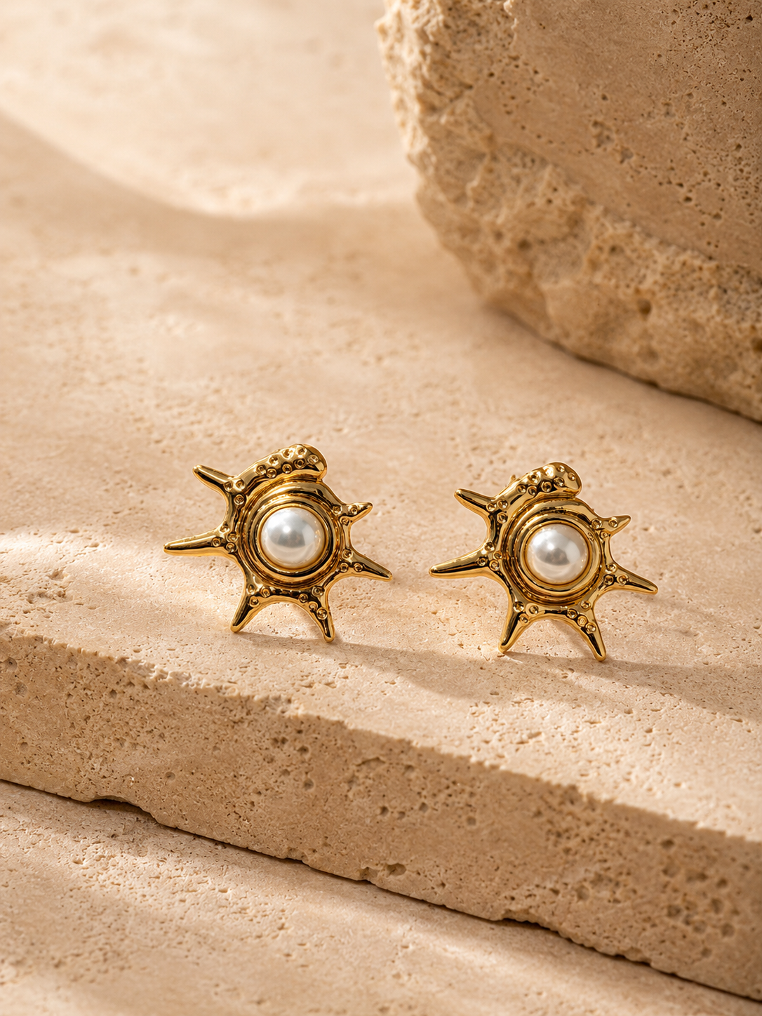 Moana Earrings - 18K Gold