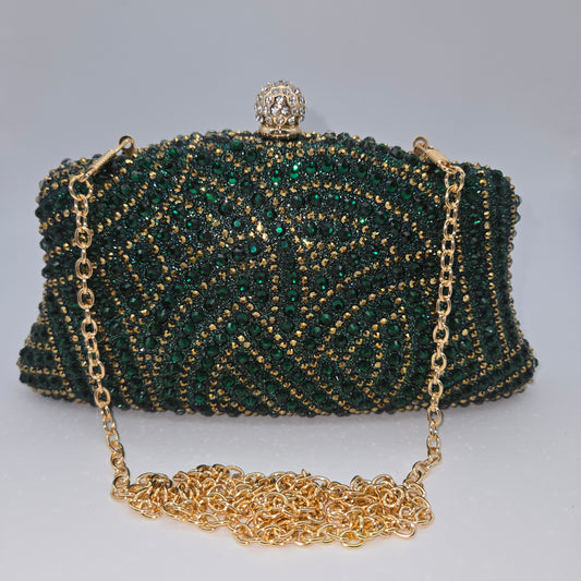 Ruby Clutch - Emerald