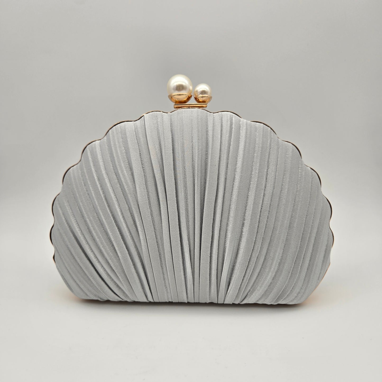 Shell Clutch - Silver