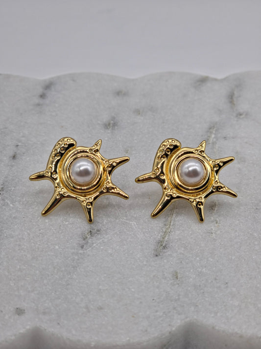 Moana Earrings - 18K Gold