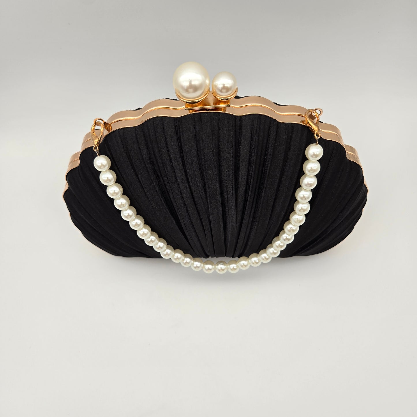 Shell Clutch - Black