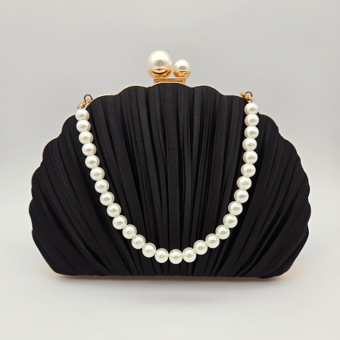 Shell Clutch - Black